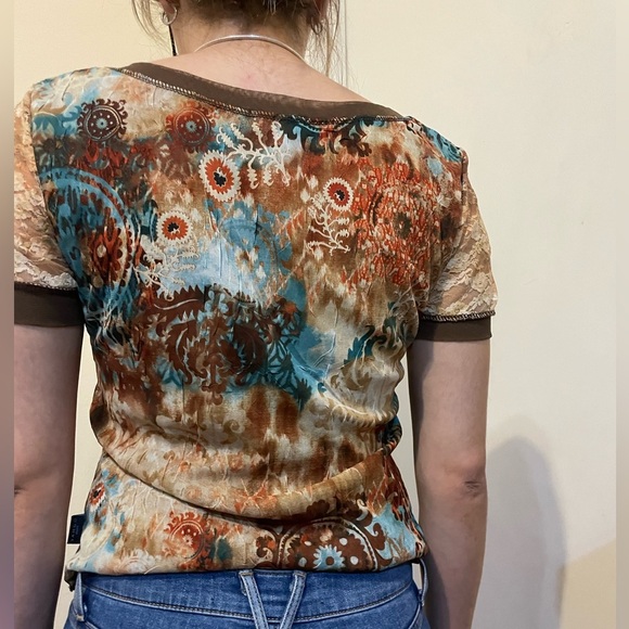 VANGO pullover Y2K ,size 3 made in paris - Picture 3 of 8